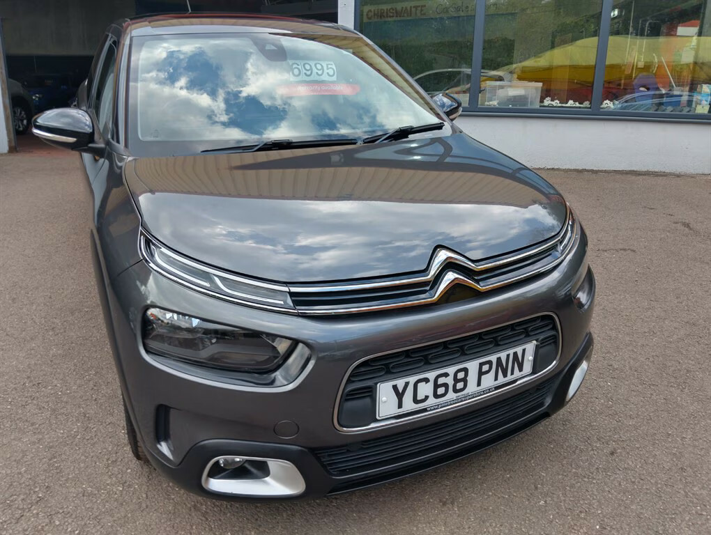 Citroen C4 Cactus Puretech Flair S S Hatchback YC68PNN Grey #2
