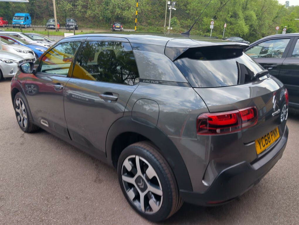 Citroen C4 Cactus Puretech Flair S S Hatchback YC68PNN Grey #5