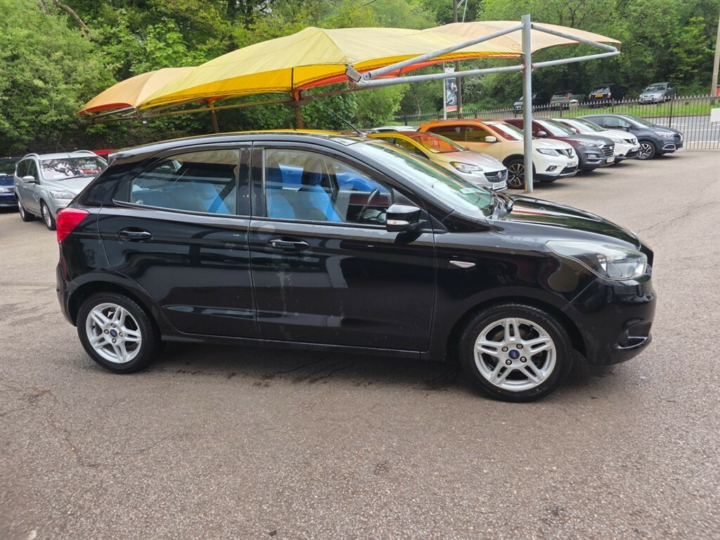Ford KA+ Zetec Hatchback CN67VPC Black #6