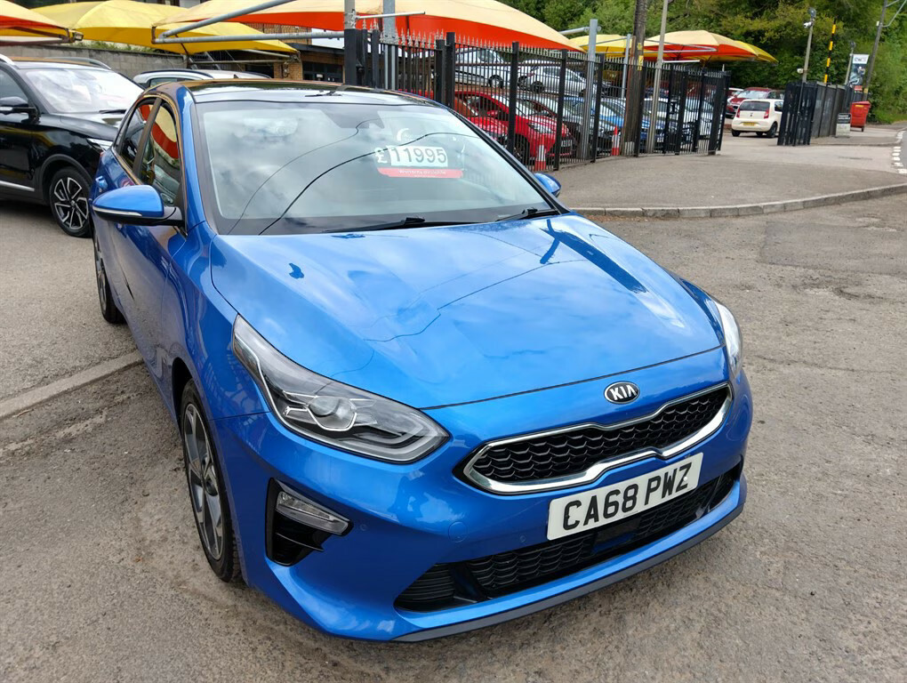 Kia Ceed First Edition Isg Hatchback CA68PWZ Blue #3