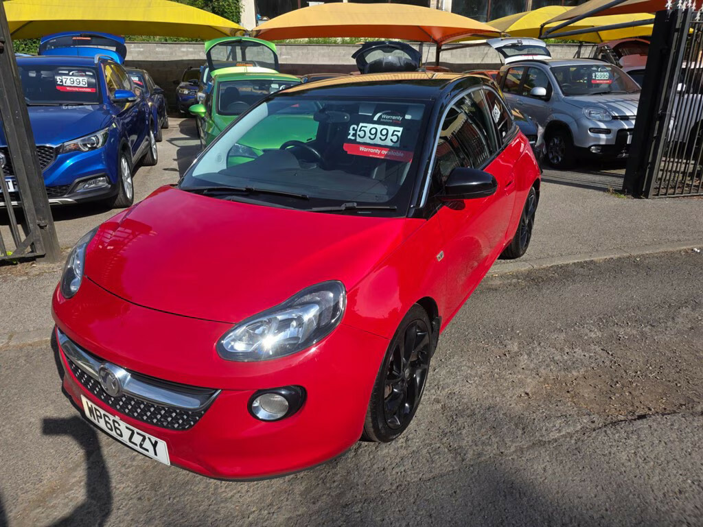 Vauxhall Adam Slam Hatchback Red