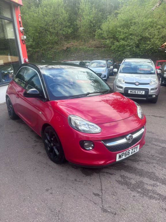 Vauxhall Adam Slam Hatchback WP66ZZY Red #6
