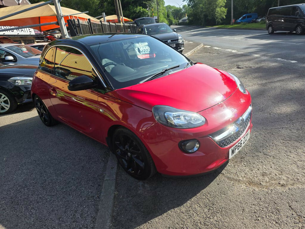 Vauxhall Adam Slam Hatchback WP66ZZY Red #3