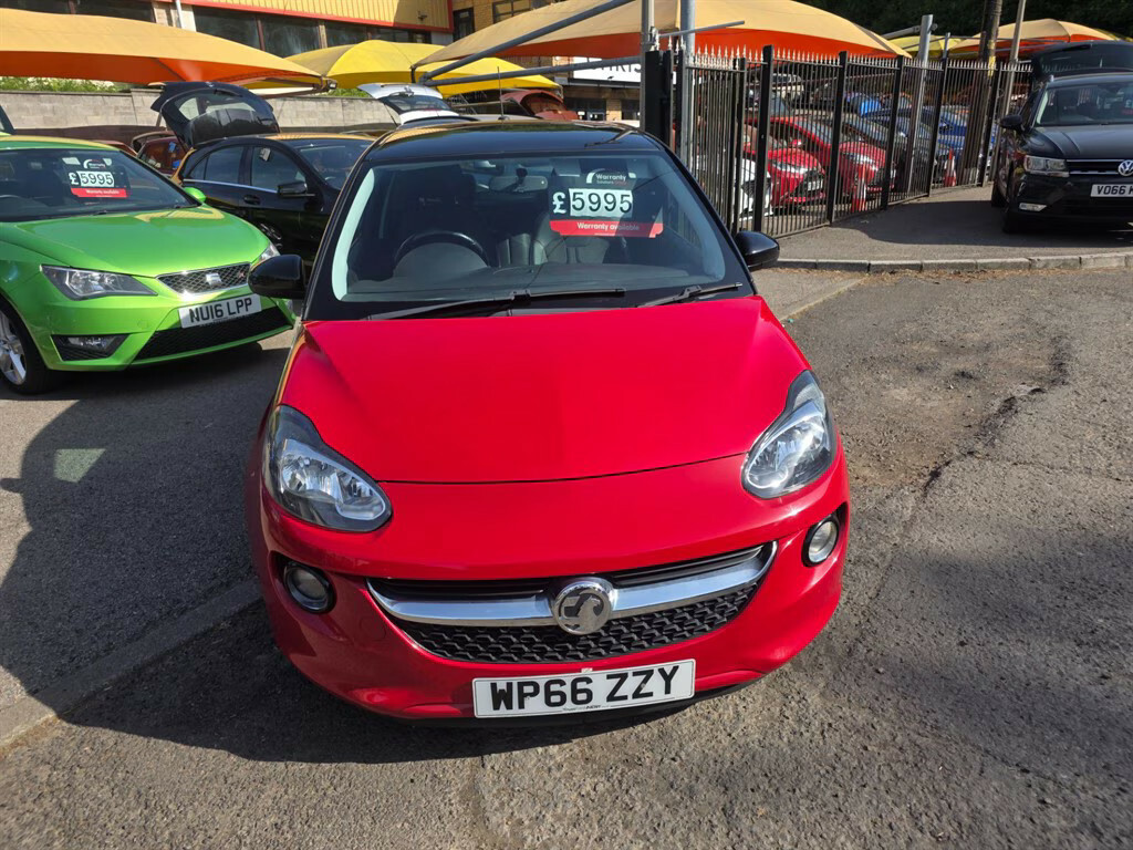 Vauxhall Adam Slam Hatchback WP66ZZY Red #2