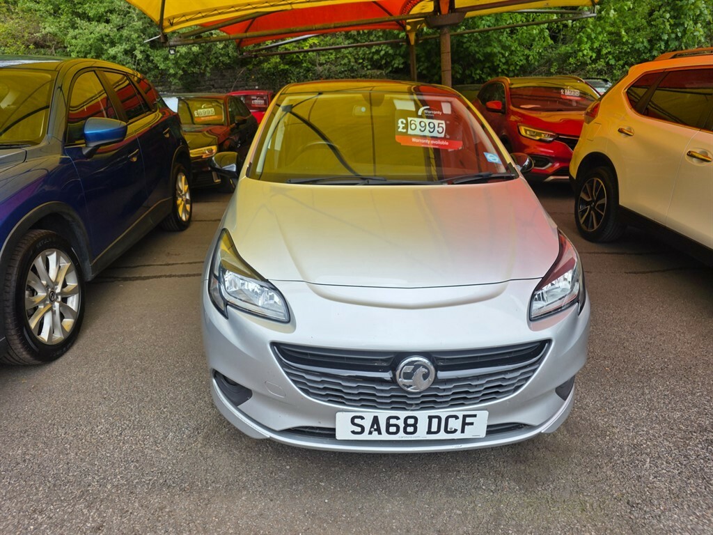 Vauxhall Corsa Sri Vx-line Nav Black Hatchback SA68DCF Silver #3