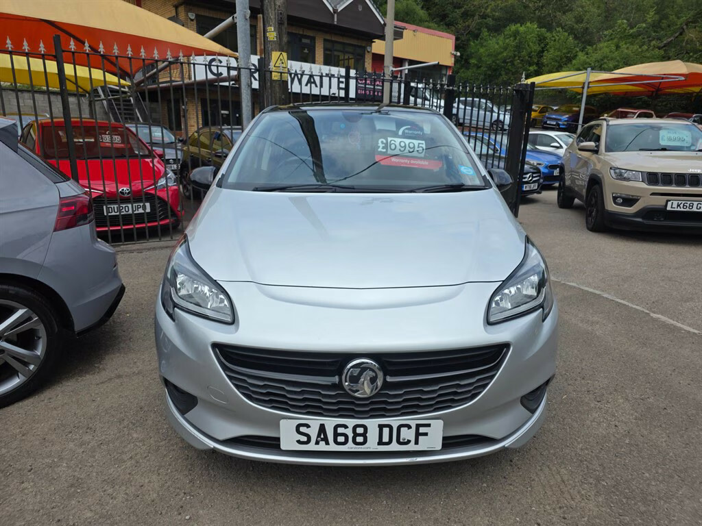 Vauxhall Corsa Sri Vx-line Nav Black Hatchback SA68DCF Silver #4