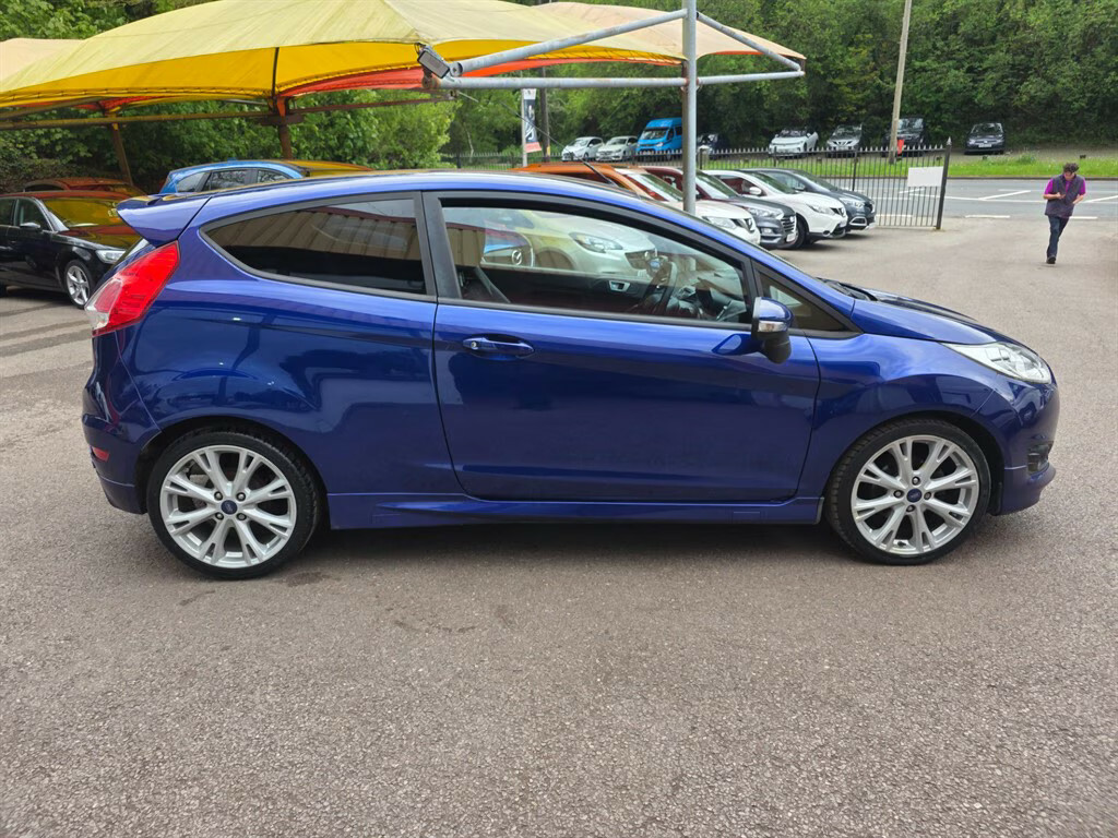 Ford Fiesta Zetec S Hatchback LY15HXM Blue #4