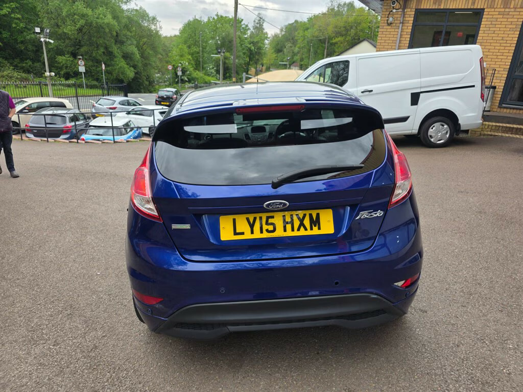 Ford Fiesta Zetec S Hatchback LY15HXM Blue #5