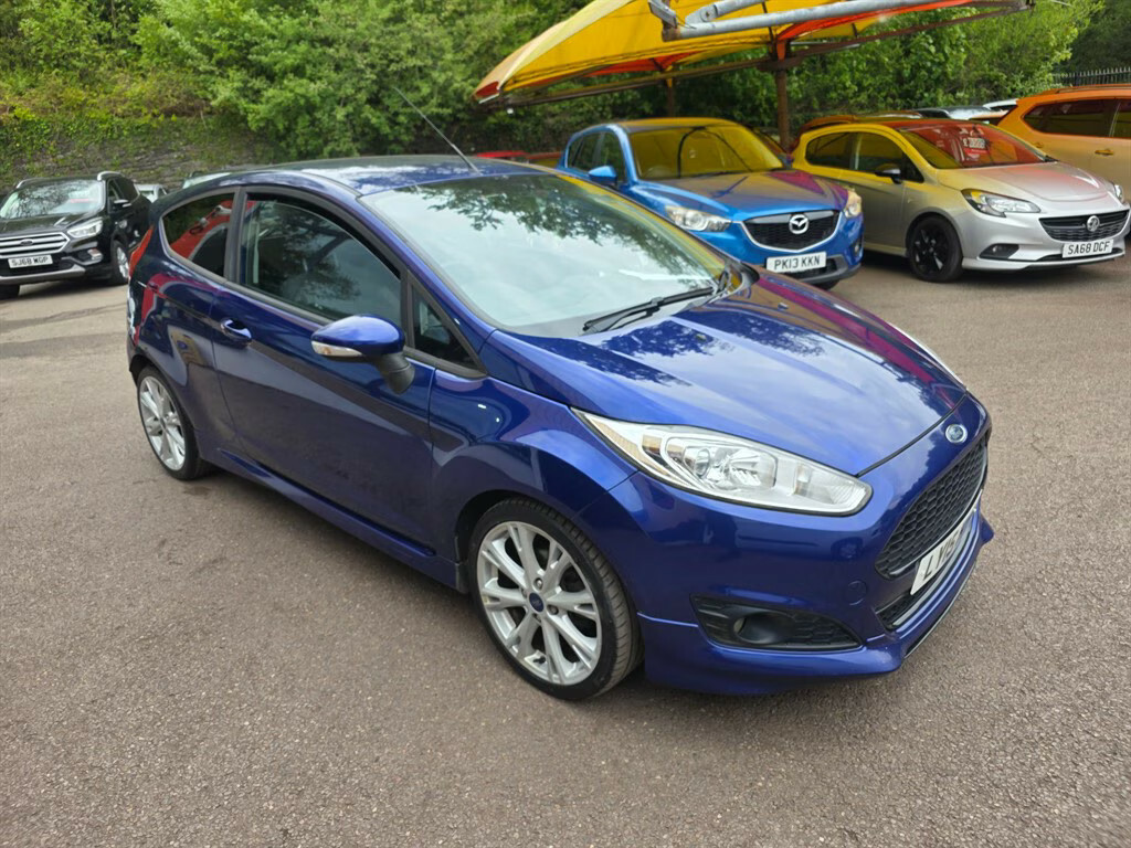 Ford Fiesta Zetec S Hatchback LY15HXM Blue #3