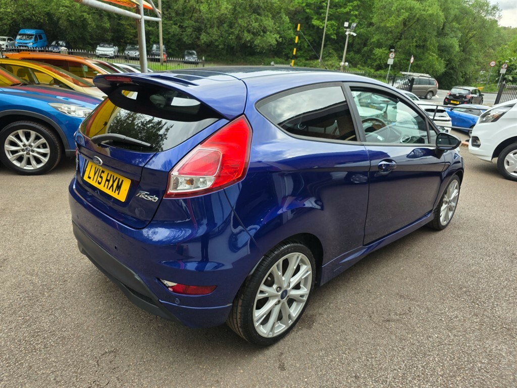 Ford Fiesta Zetec S Hatchback LY15HXM Blue #6