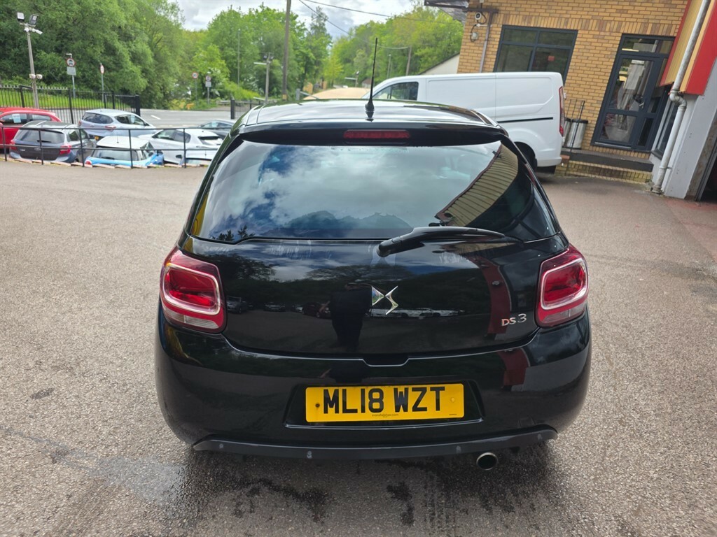 DS DS 3 1.2 Puretech 82 Connected Chic Hatchback Petro ML18WZT Black #5