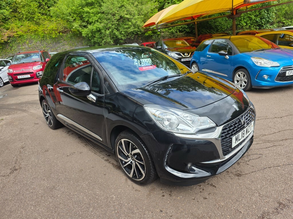 DS DS 3 1.2 Puretech 82 Connected Chic Hatchback Petro ML18WZT Black #3