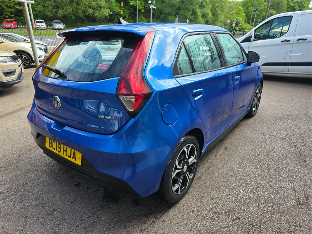 MG MG3 Exclusive Vti-tech Hatchback BC19HJA Blue #5