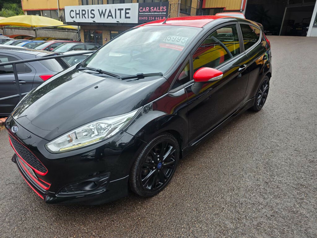 Ford Fiesta Zetec S Black Edition Hatchback Black