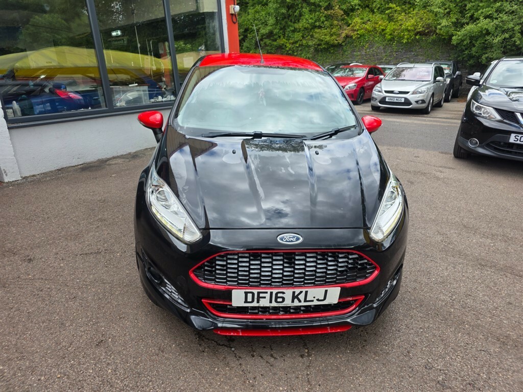 Ford Fiesta Zetec S Black Edition Hatchback DF16KLJ Black #6