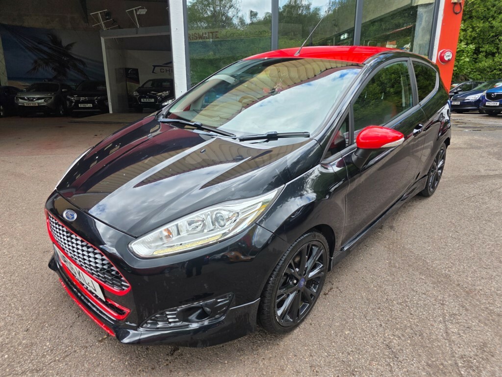 Ford Fiesta Zetec S Black Edition Hatchback DF16KLJ Black #5