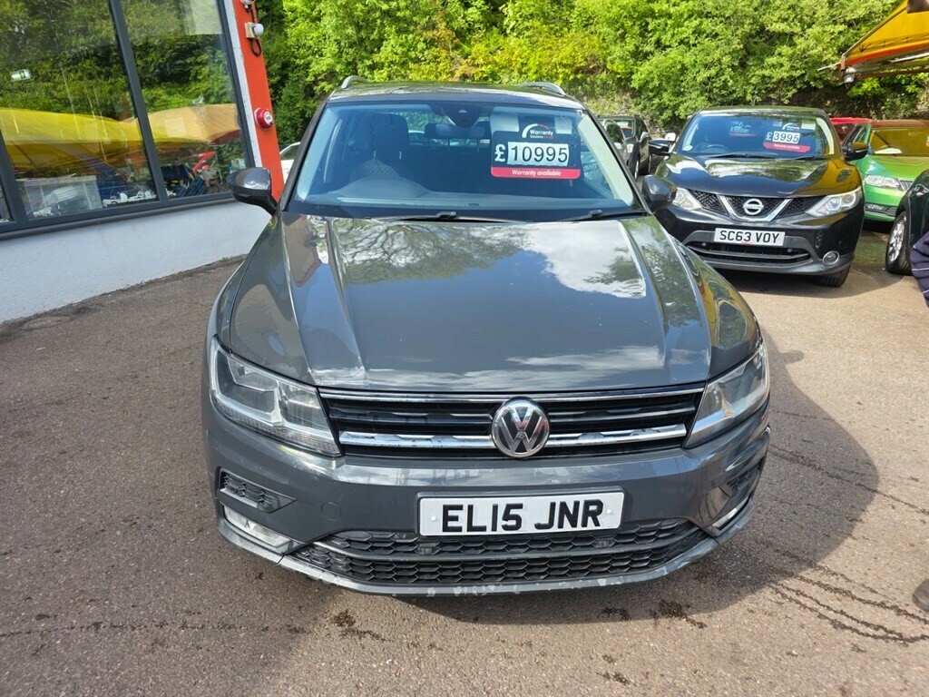 Volkswagen Tiguan 2.0 Tdi 150 4Motion Se Nav Dsg Estate S EL15JNR Grey #2