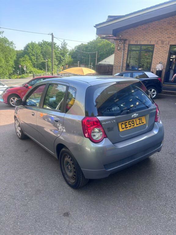 Chevrolet Aveo 1.2 Ls Grey #4