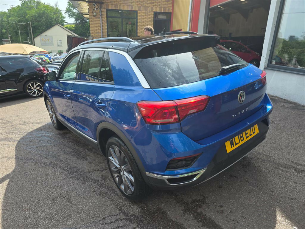 Volkswagen T-Roc Design Tsi Evo Hatchback WL18EZO Blue #6
