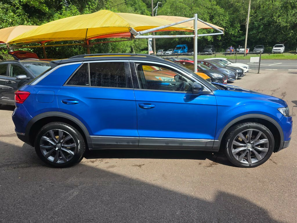 Volkswagen T-Roc Design Tsi Evo Hatchback WL18EZO Blue #5