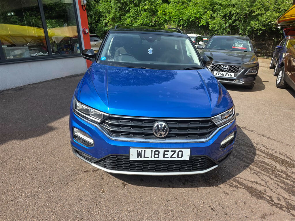Volkswagen T-Roc Design Tsi Evo Hatchback WL18EZO Blue #2