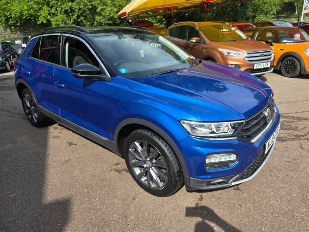 Volkswagen T-Roc Design Tsi Evo Hatchback WL18EZO Blue #3