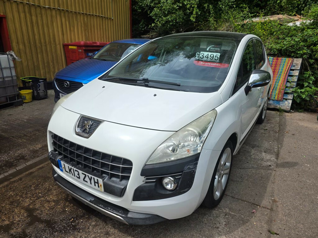 Peugeot 3008 1.6 Hdi 115 Allure Hatchback White