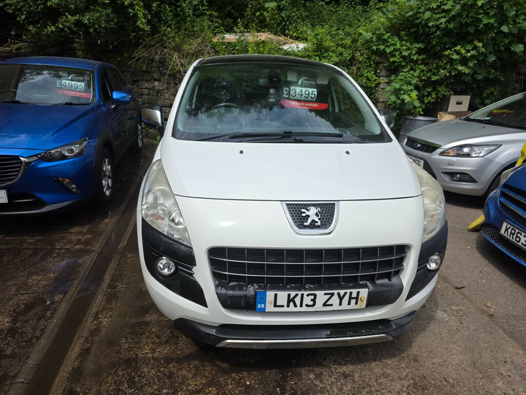 Peugeot 3008 1.6 Hdi 115 Allure Hatchback LK13ZYH White #3