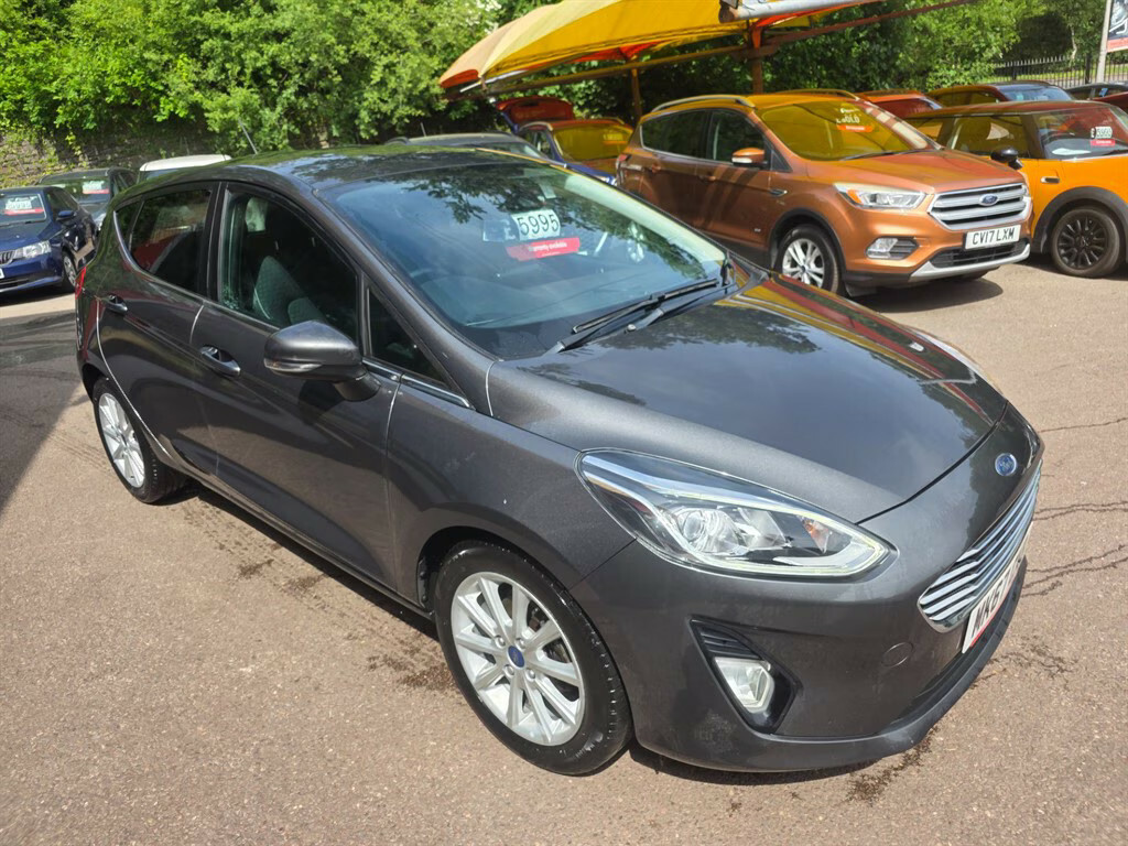 Ford Fiesta Titanium Hatchback MK67CXB Grey #3