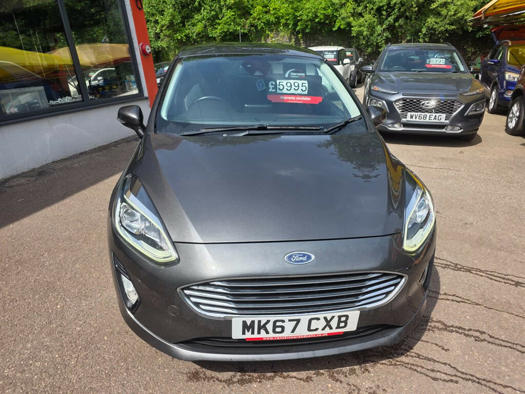 Ford Fiesta Titanium Hatchback MK67CXB Grey #2