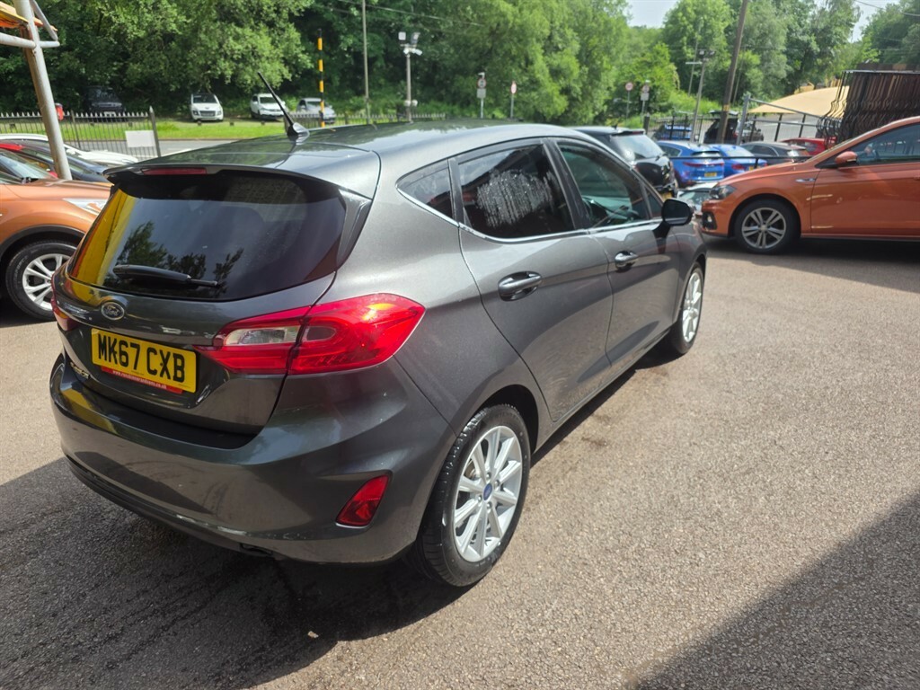 Ford Fiesta Titanium Hatchback MK67CXB Grey #6