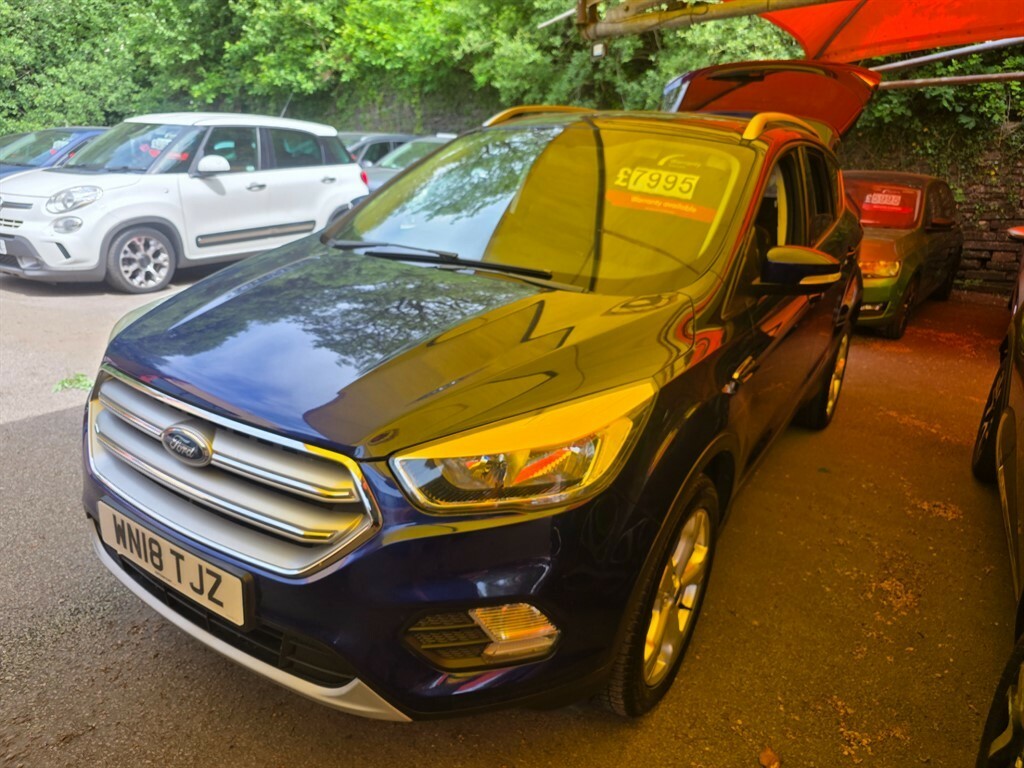 Ford Kuga Zetec Hatchback WN18TJZ Blue #4