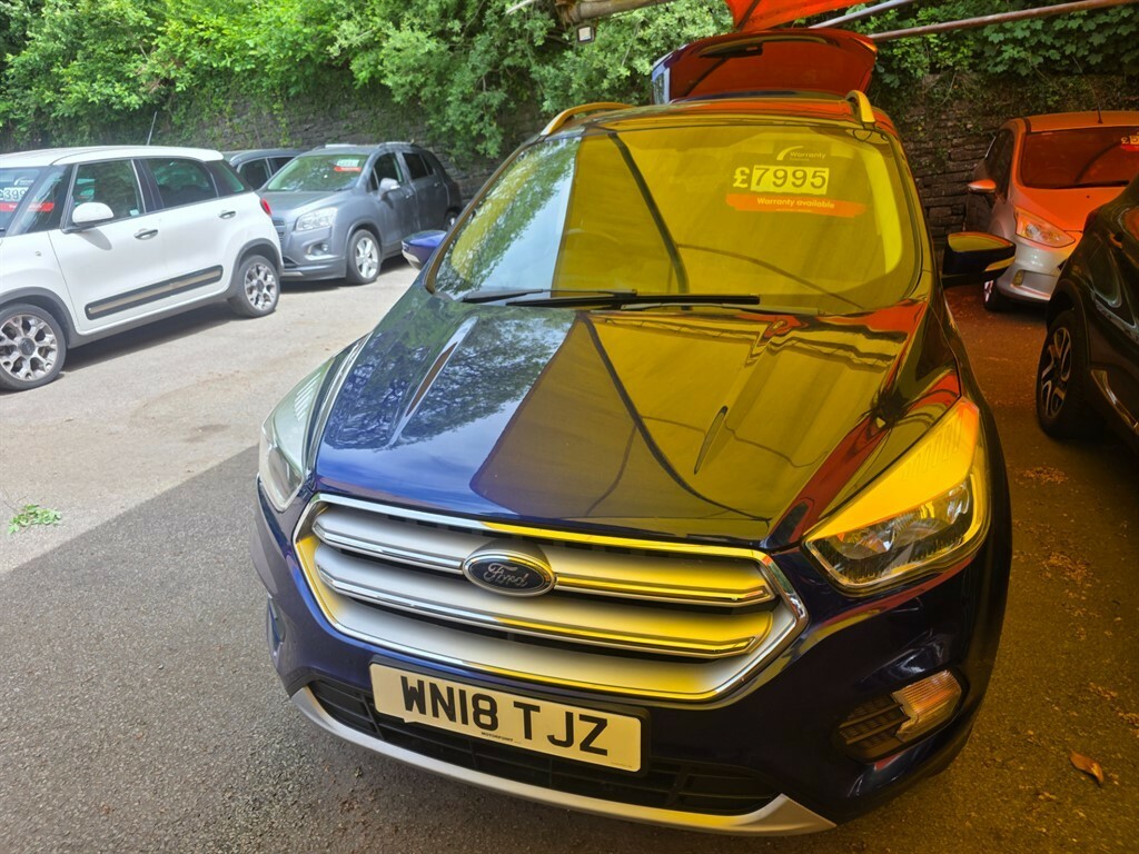 Ford Kuga Zetec Hatchback WN18TJZ Blue #3
