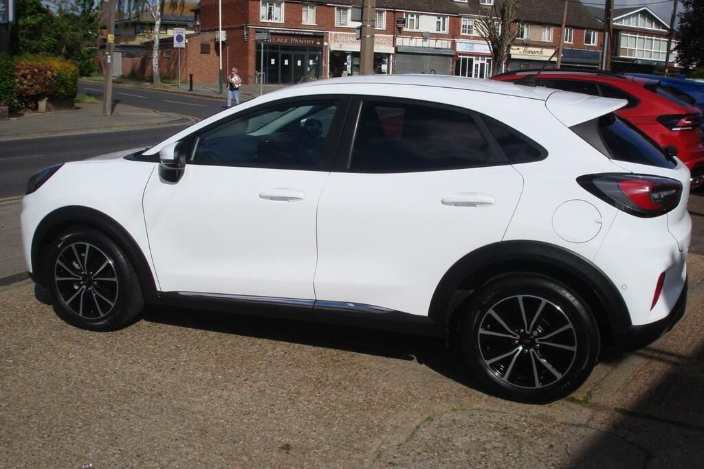 Ford Puma 1.0 Ecoboost Hybrid Mhev Titanium First Ed EX20YFJ White #3