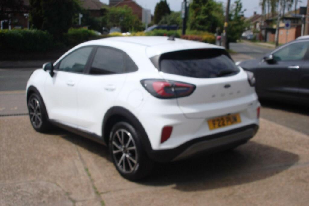 Ford Puma 1.0 Ecoboost Hybrid Mhev Titanium First Ed EX20YFJ White #5