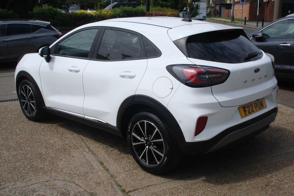 Ford Puma 1.0 Ecoboost Hybrid Mhev Titanium First Ed EX20YFJ White #4