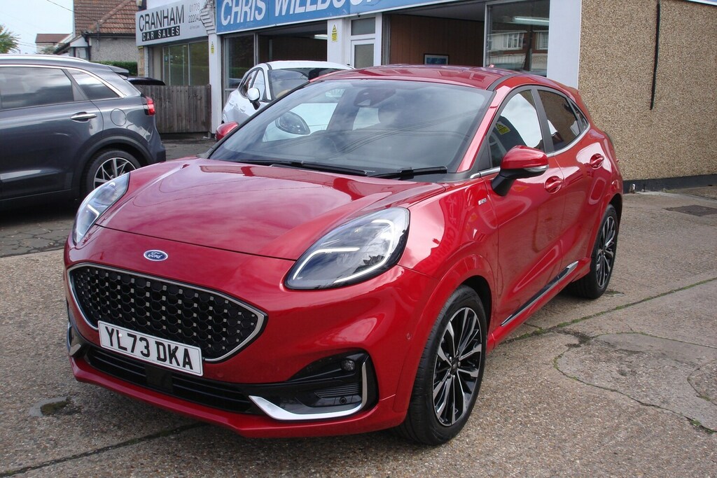 Ford Puma 1.0 Ecoboost Hybr Mhev 155 St-line Vignale Aut Red