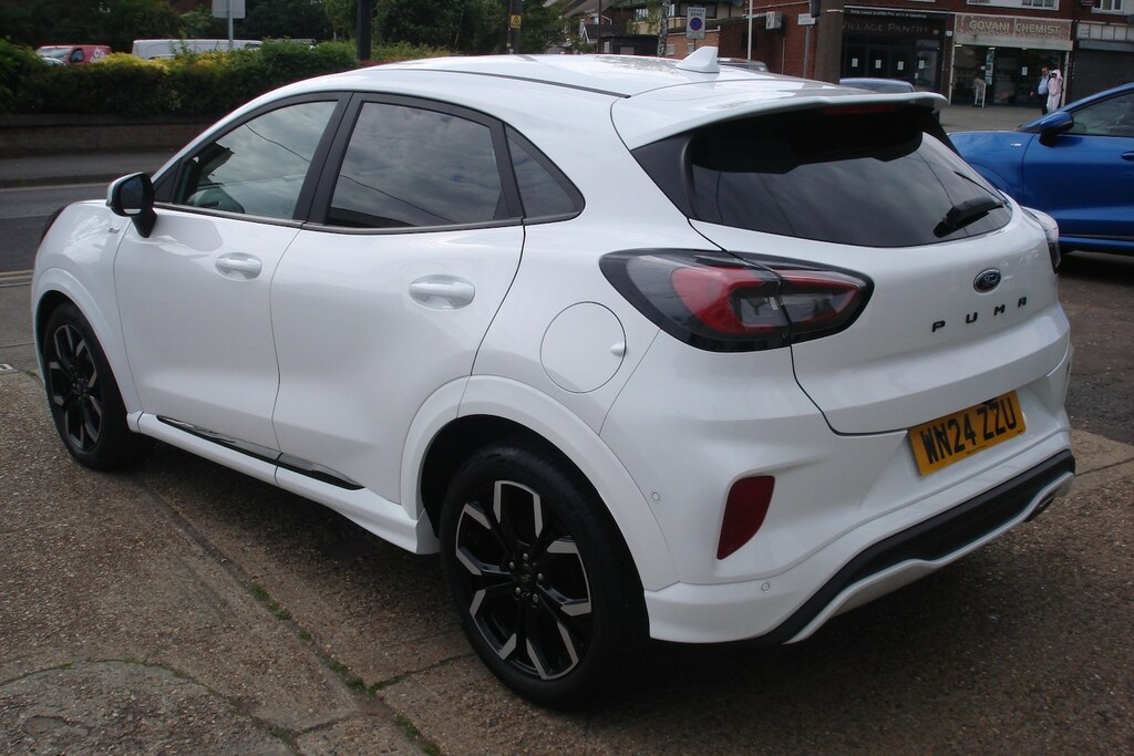 Ford Puma 1.0 Ecoboost Hybrid Mhev St-line X WN24ZZU White #3