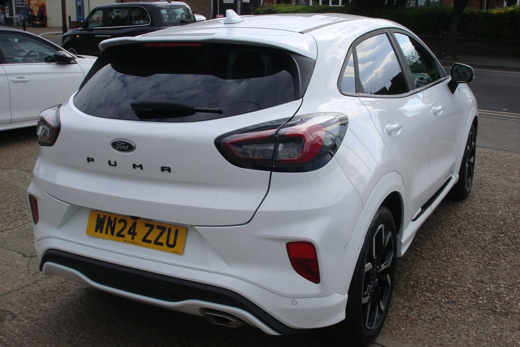 Ford Puma 1.0 Ecoboost Hybrid Mhev St-line X WN24ZZU White #5