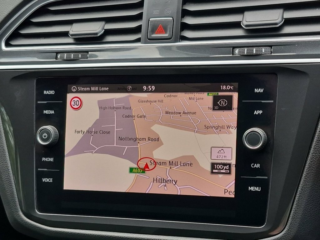 Volkswagen Tiguan 1.4L Se Navigation KJ18JBV Black #3