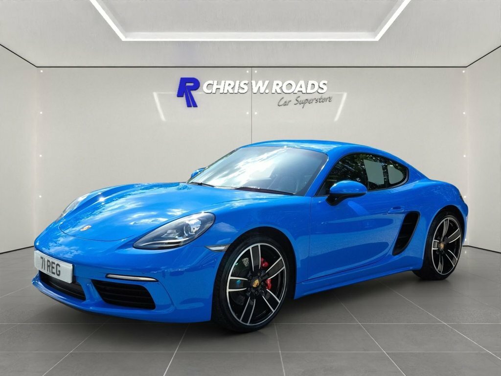 Porsche 718 Cayman Coupe Blue #5