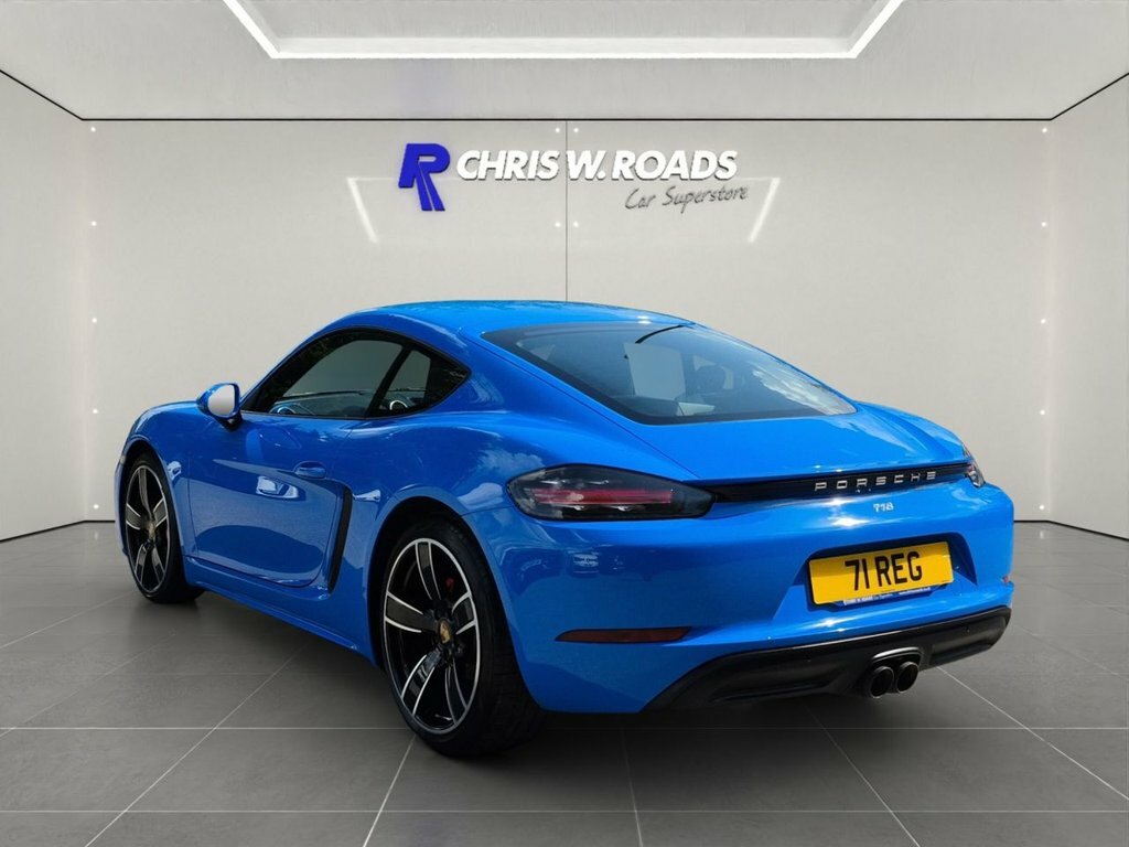 Porsche 718 Cayman Coupe Blue #2