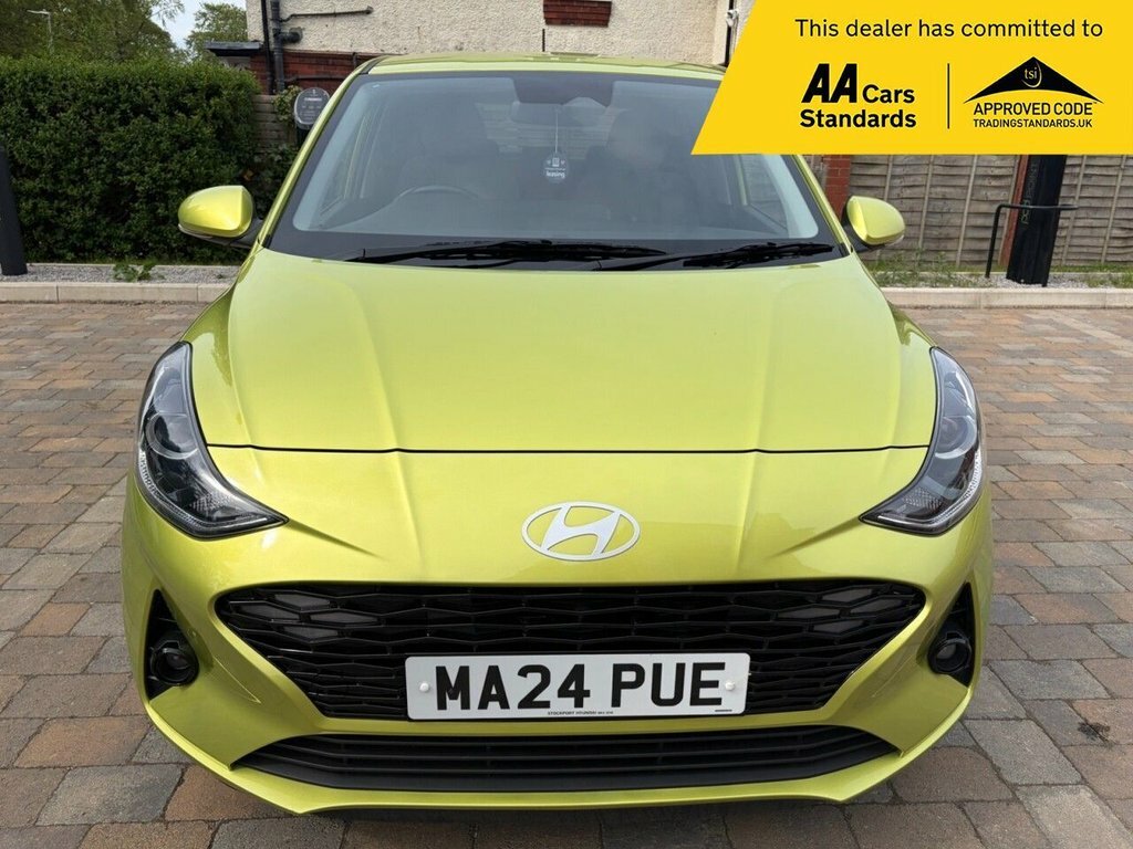 Hyundai I10 1L Premium MA24PUE Yellow #2