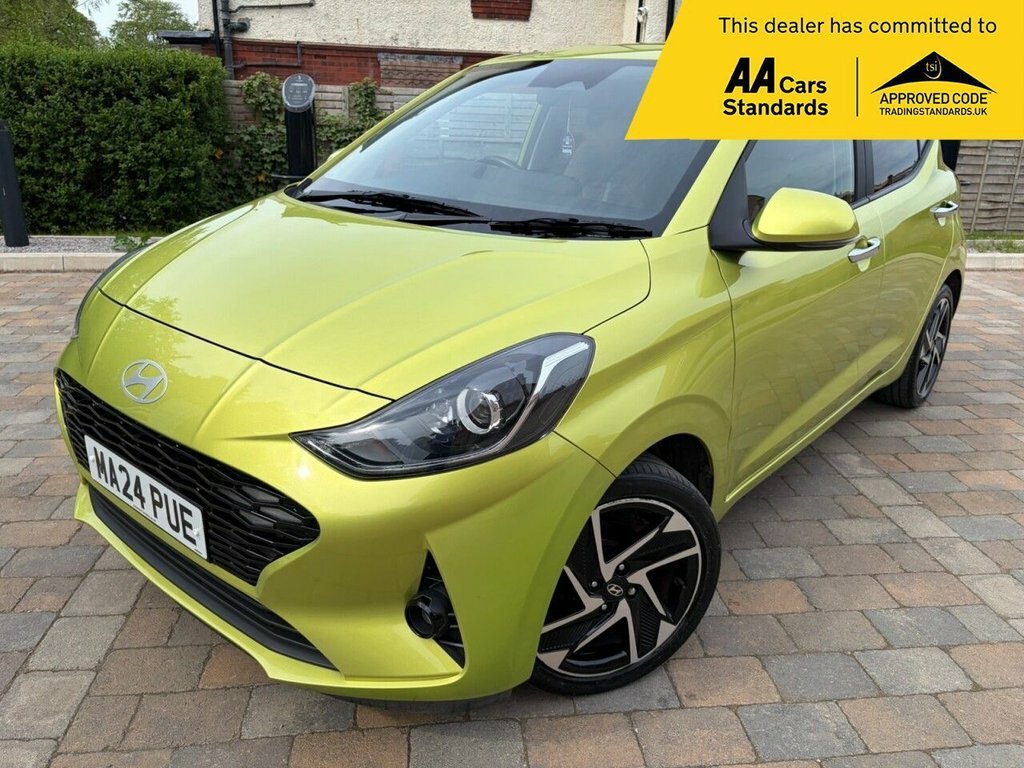 Hyundai I10 1L Premium MA24PUE Yellow #3