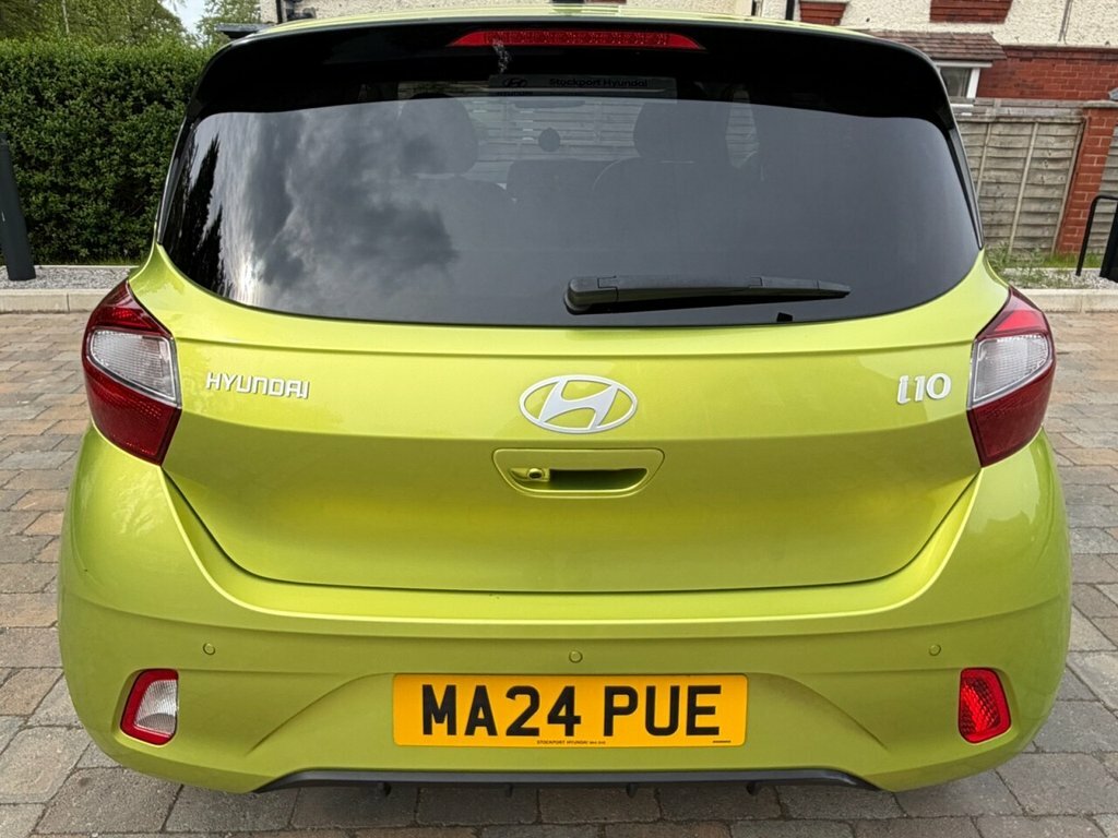 Hyundai I10 1L Premium MA24PUE Yellow #5