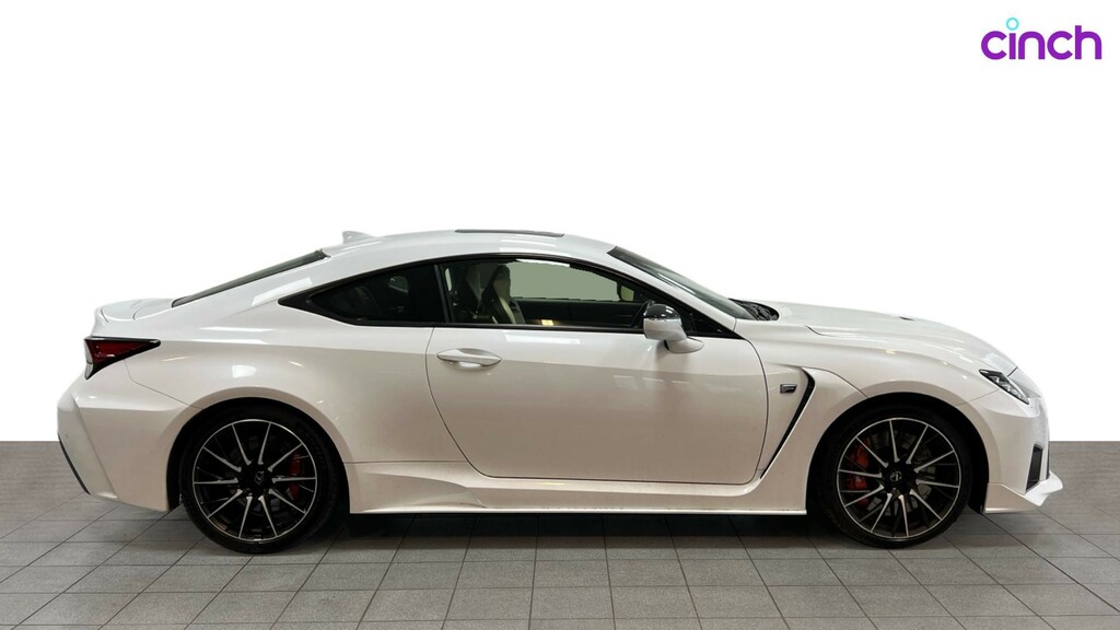 Lexus RC Rc F White #2