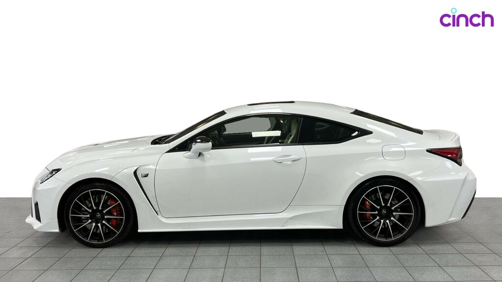 Lexus RC Rc F White #10