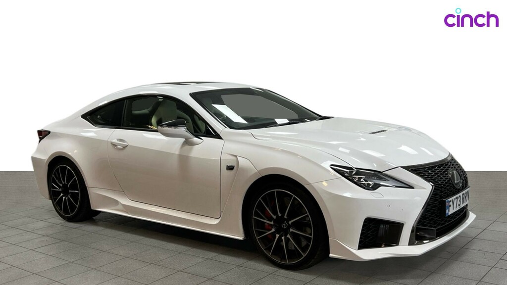 Lexus RC Rc F White #1