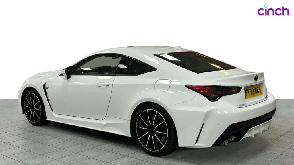 Lexus RC Rc F White #9