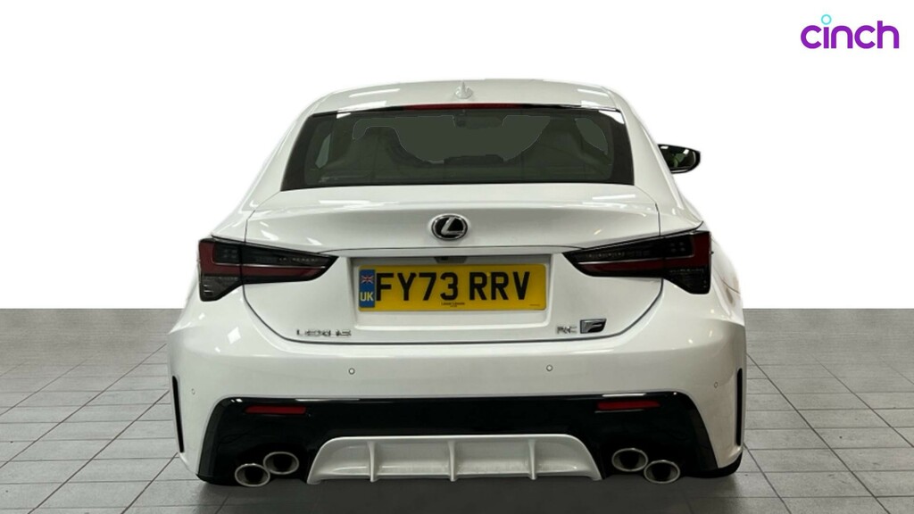 Lexus RC Rc F White #6